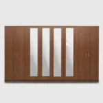 4-FULL MIRROR 8 DOOR WARDROBE (Assembled)